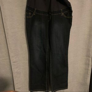 XL size 14/16 maternity jeans lot